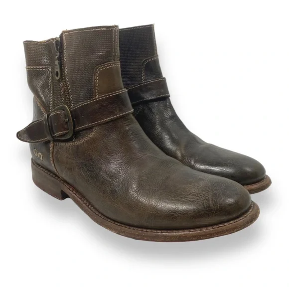 Bed Stu Shoes Bedstu Becca Brown Testa Di Moro Rustic Leather